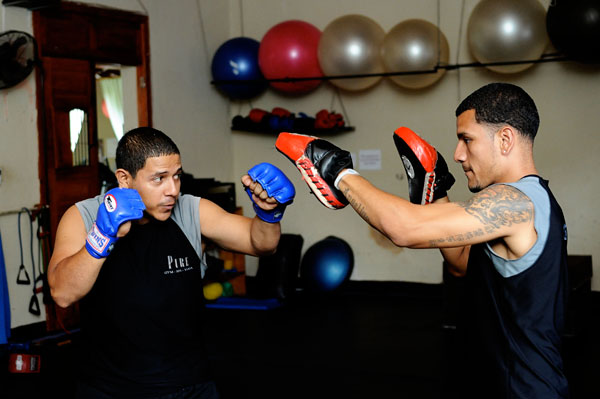boxing training in Granada Nicaragua at PURE